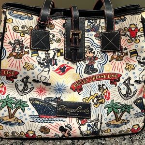Disney Cruise Line Dooney and Bourke Sketch Tote Bag